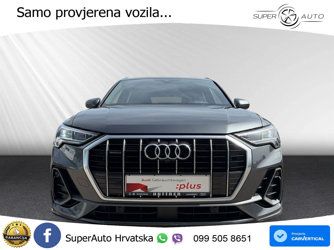 Audi Q3 40 TFSI (190 KS) quattro S tronic S line LED+GR SJED+ACC