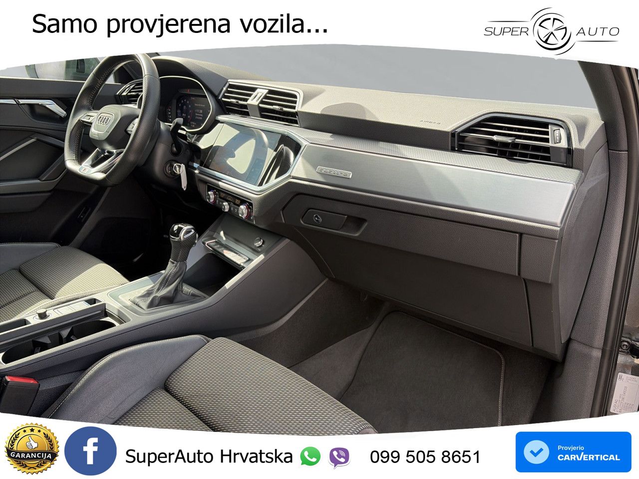 Audi Q3 40 TFSI (190 KS) quattro S tronic S line LED+GR SJED+ACC