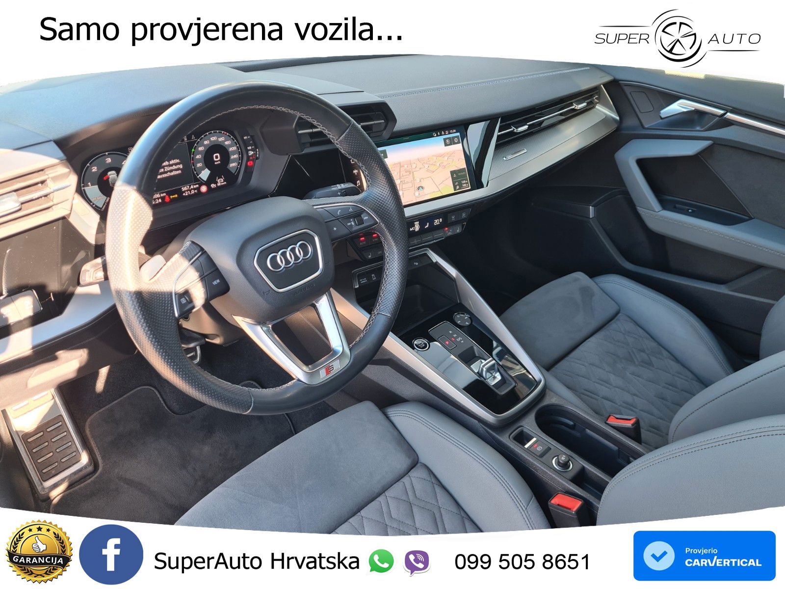 Audi A3 35 TDI (150 KS) S tronic S line LED+GR SJED+ACC