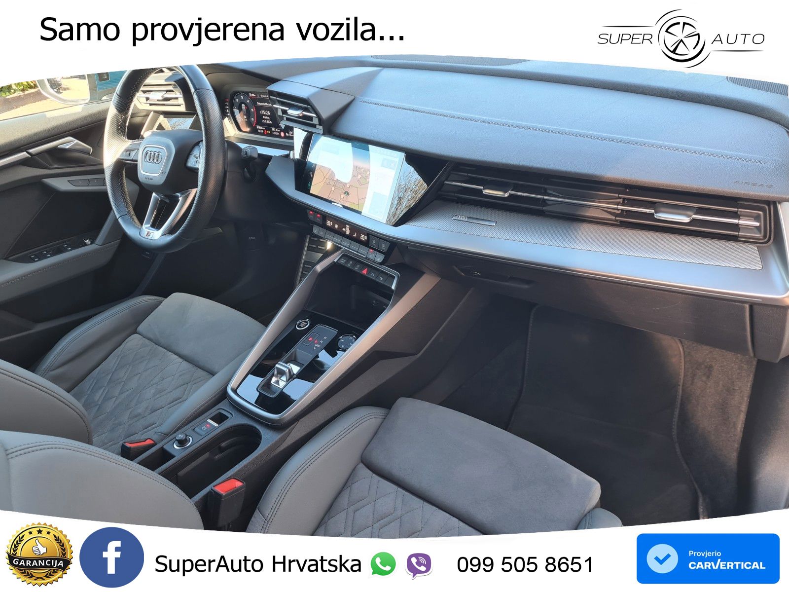 Audi A3 35 TDI (150 KS) S tronic S line LED+GR SJED+ACC