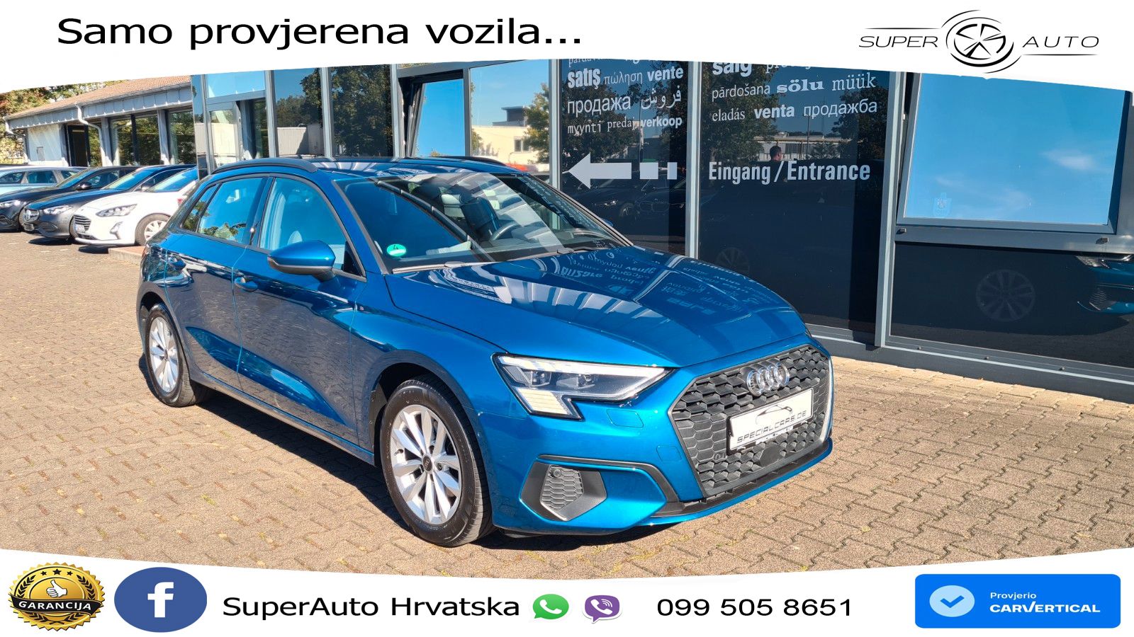 Audi A3 35 TDI (150 KS) S tronic S line LED+GR SJED+ACC