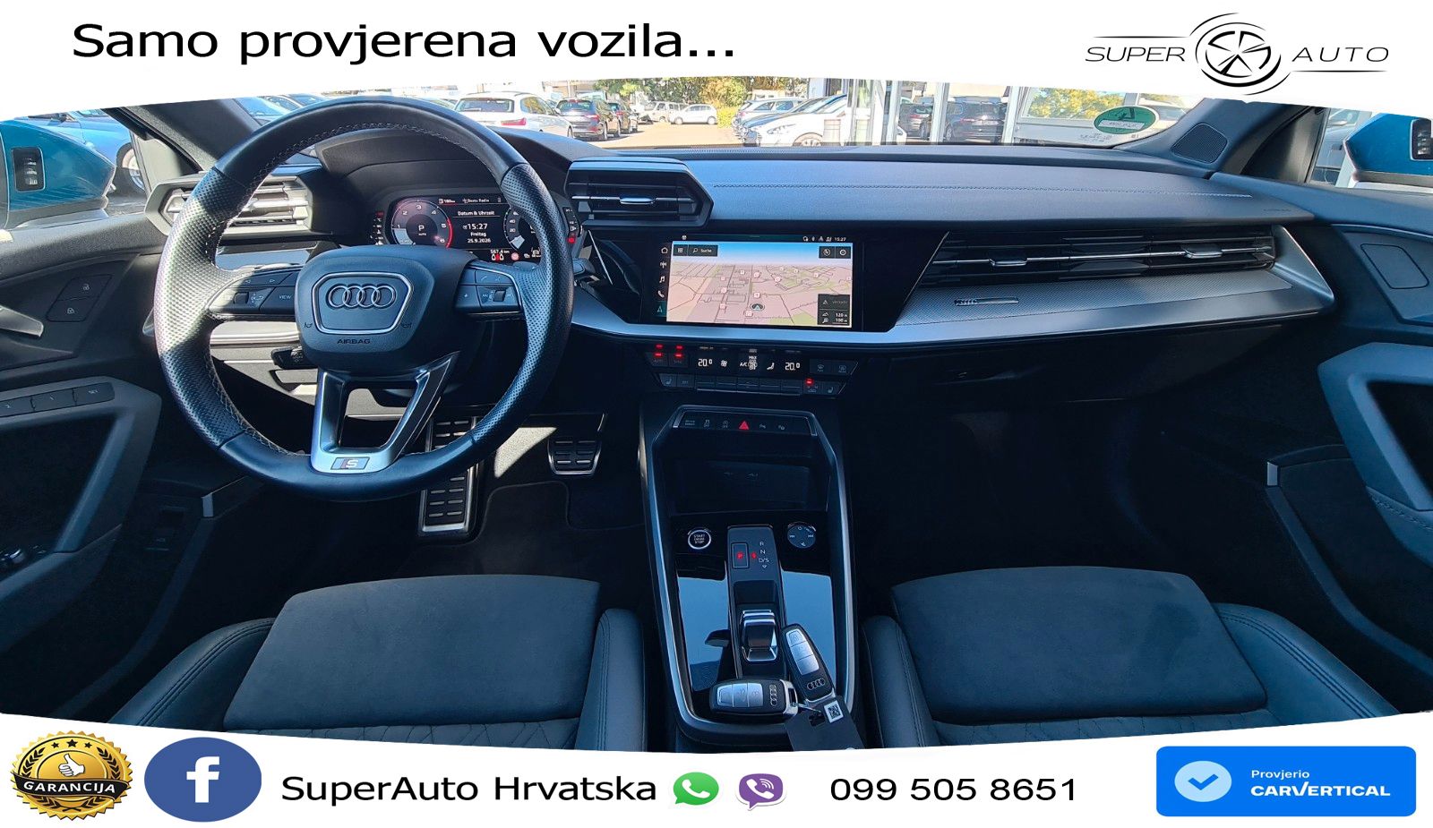 Audi A3 35 TDI (150 KS) S tronic S line LED+GR SJED+ACC