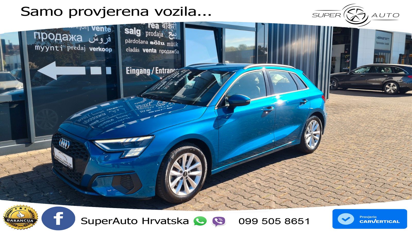 Audi A3 35 TDI (150 KS) S tronic S line LED+GR SJED+ACC