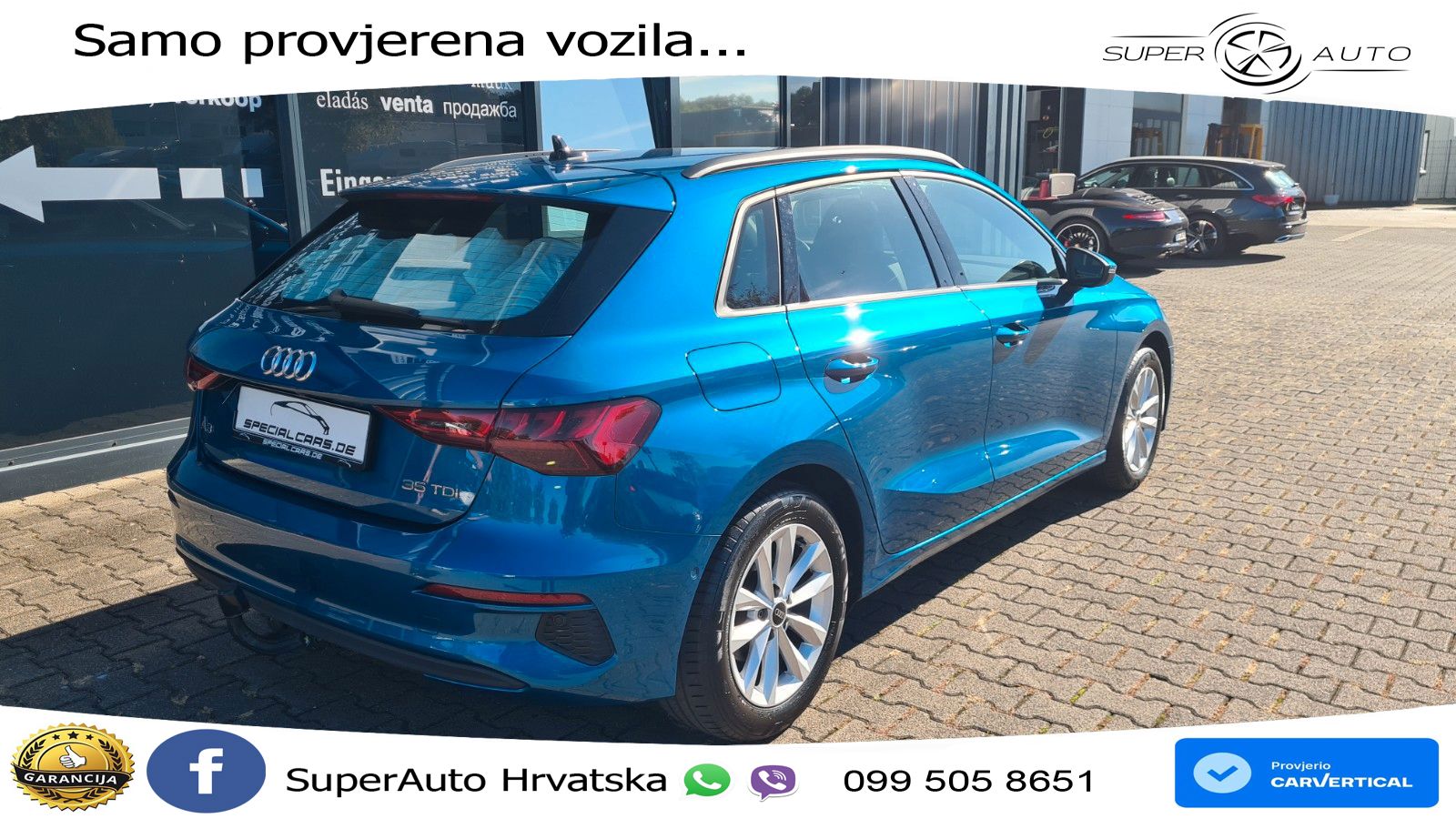 Audi A3 35 TDI (150 KS) S tronic S line LED+GR SJED+ACC