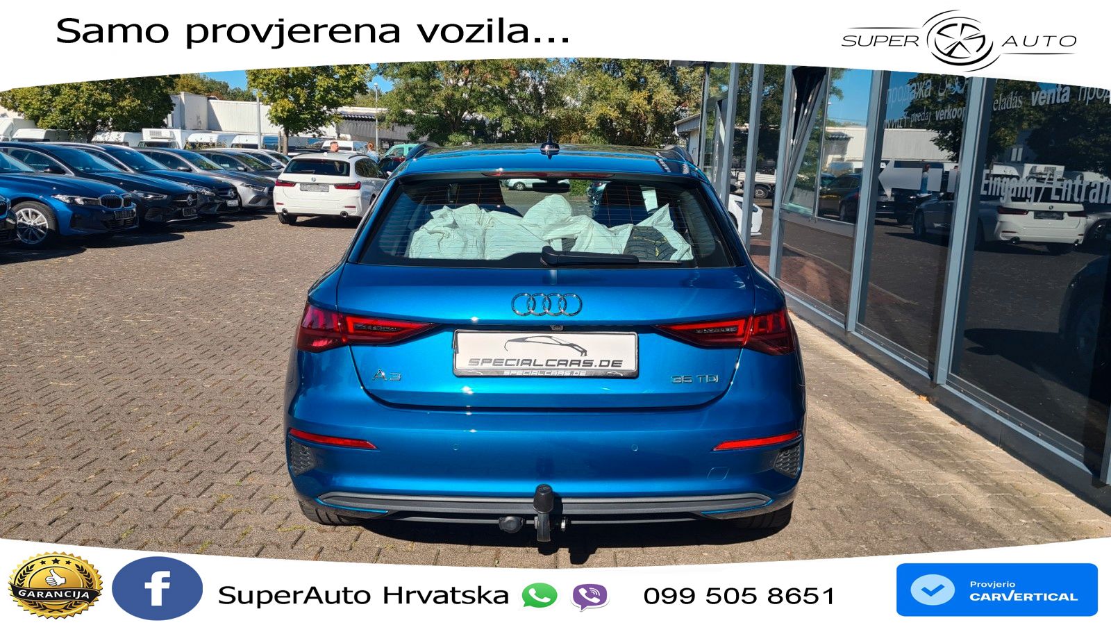 Audi A3 35 TDI (150 KS) S tronic S line LED+GR SJED+ACC
