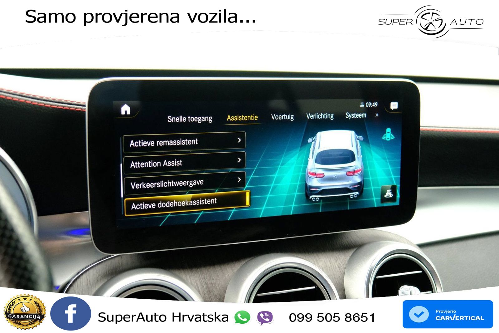 Mercedes GLC Coupe AMG 43 V6 (390 KS) 4MATIC TCT ZRAČNI+ACC+GR SJED+KAM+PANO