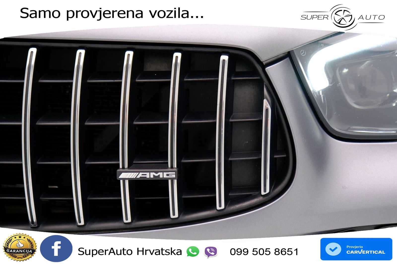 Mercedes GLC Coupe AMG 43 V6 (390 KS) 4MATIC TCT ZRAČNI+ACC+GR SJED+KAM+PANO