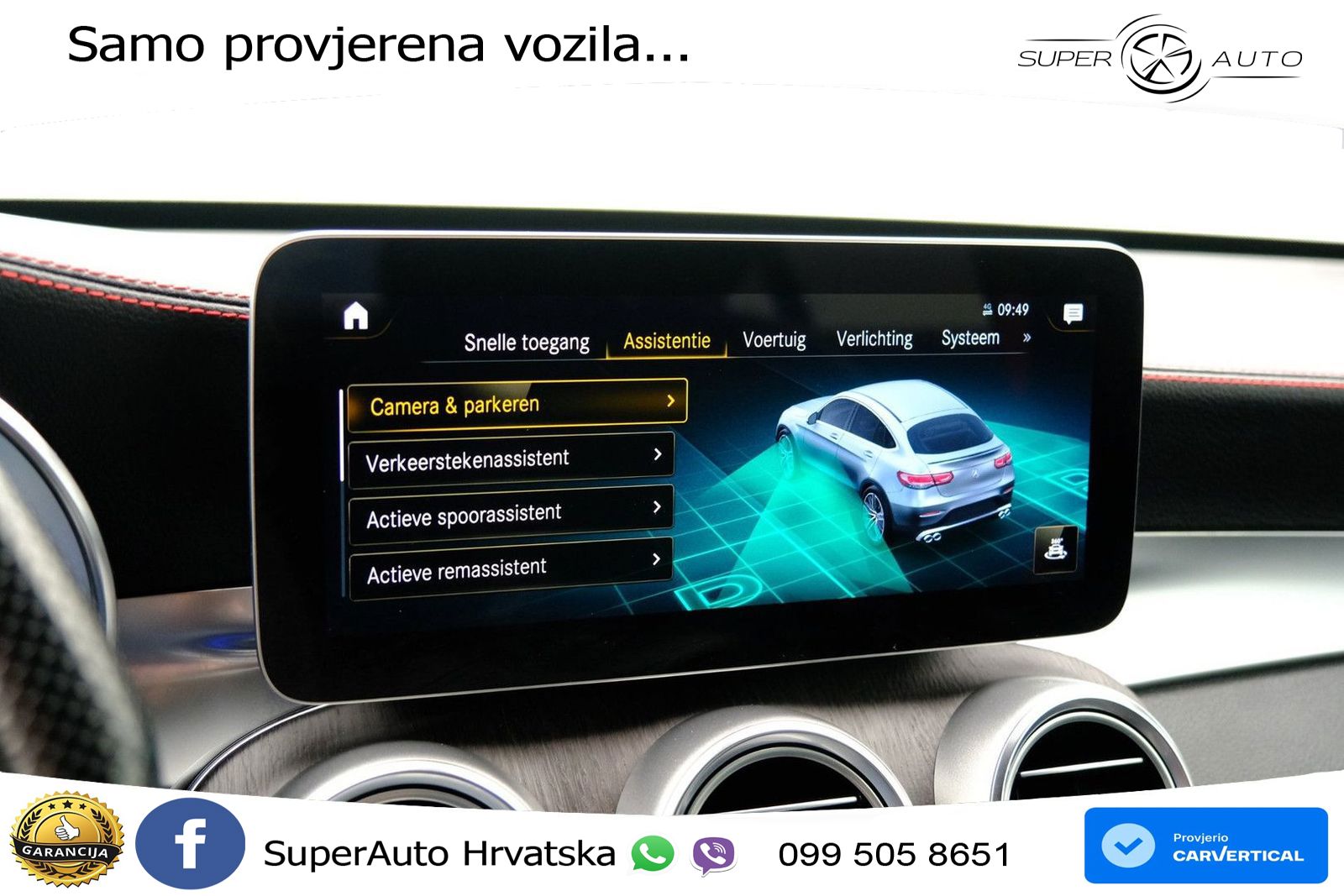 Mercedes GLC Coupe AMG 43 V6 (390 KS) 4MATIC TCT ZRAČNI+ACC+GR SJED+KAM+PANO