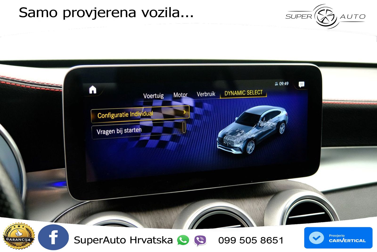 Mercedes GLC Coupe AMG 43 V6 (390 KS) 4MATIC TCT ZRAČNI+ACC+GR SJED+KAM+PANO