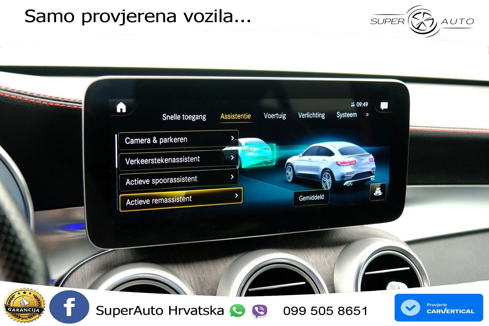 Mercedes GLC Coupe AMG 43 V6 (390 KS) 4MATIC TCT ZRAČNI+ACC+GR SJED+KAM+PANO