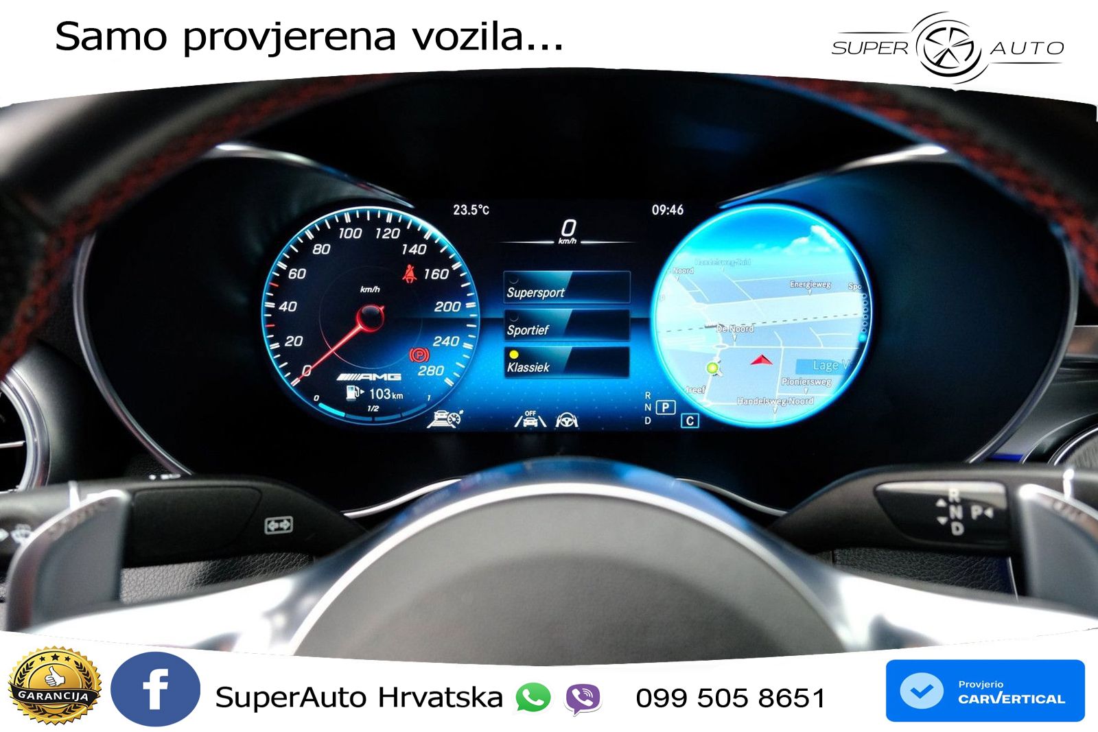 Mercedes GLC Coupe AMG 43 V6 (390 KS) 4MATIC TCT ZRAČNI+ACC+GR SJED+KAM+PANO