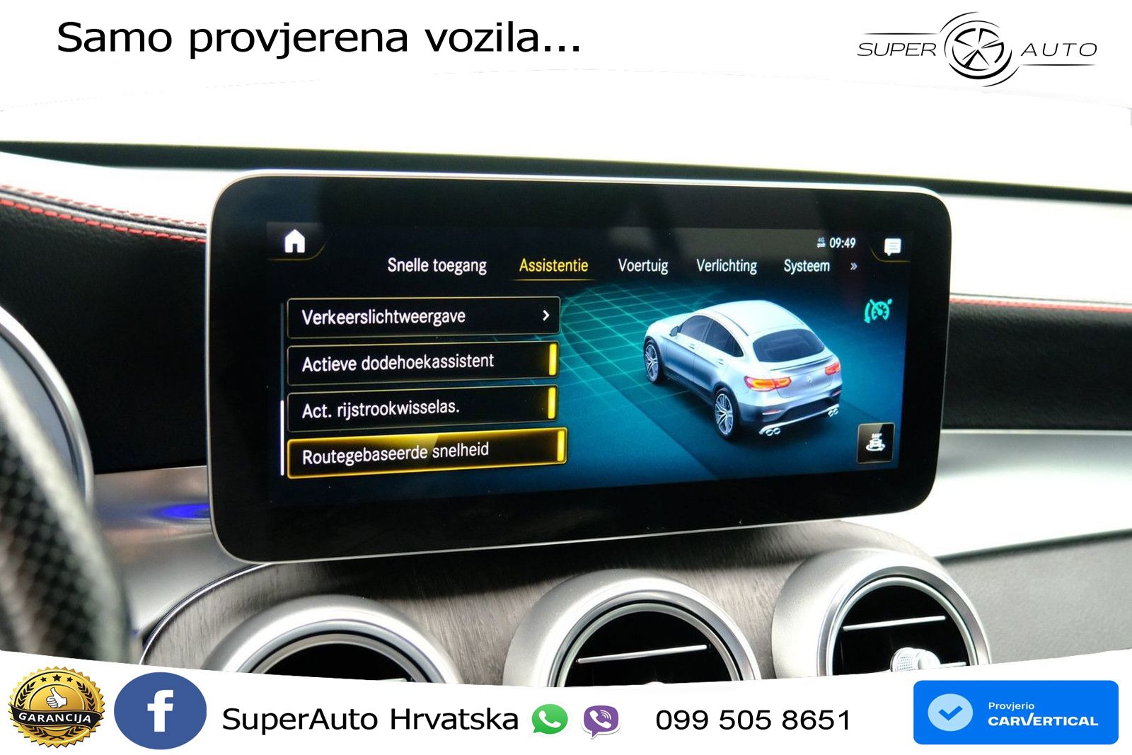 Mercedes GLC Coupe AMG 43 V6 (390 KS) 4MATIC TCT ZRAČNI+ACC+GR SJED+KAM+PANO