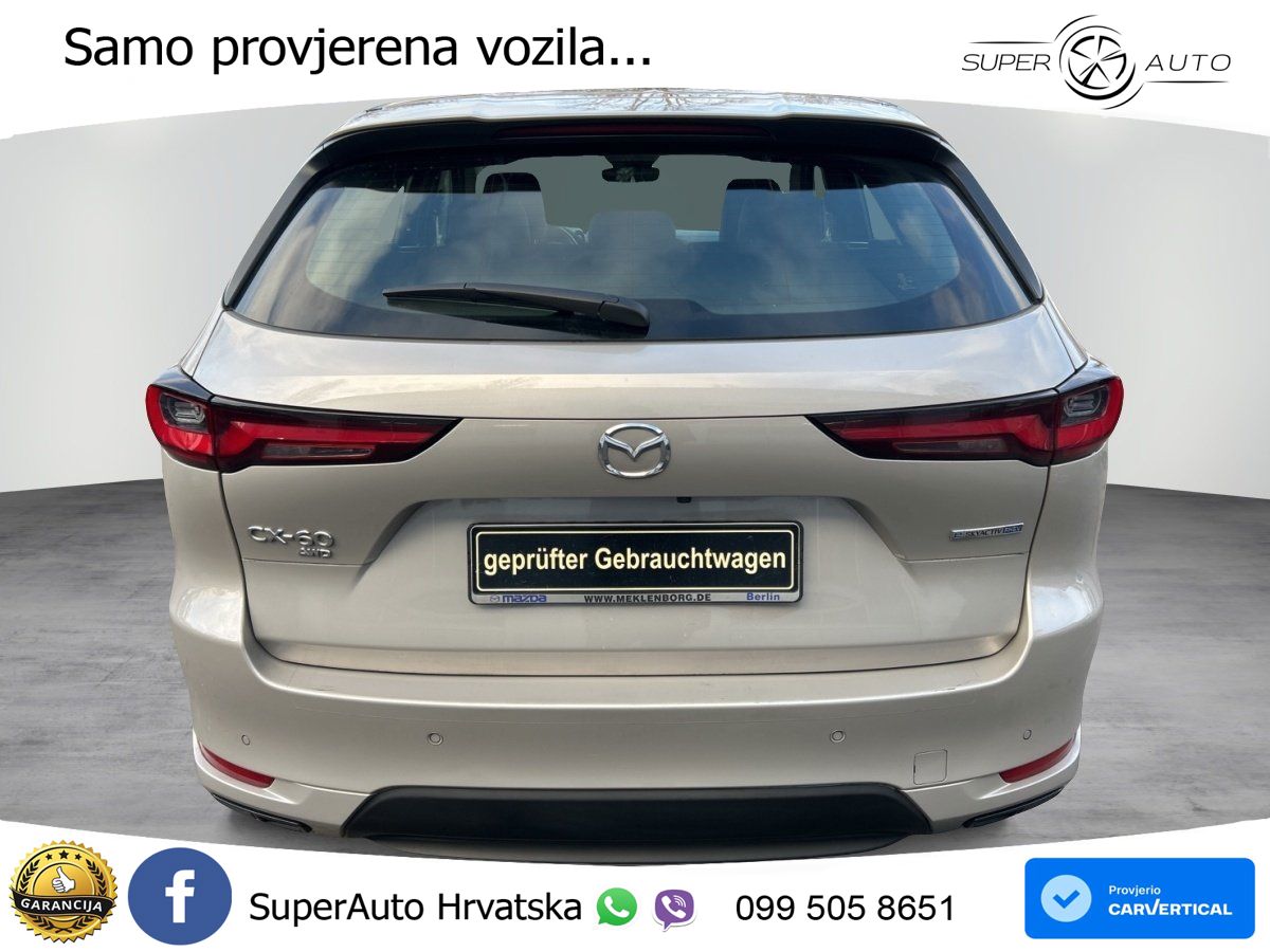 Mazda CX-60 2.5 e-Skyactiv (328 KS) AWD Automatic LED+GR SJED+ACC