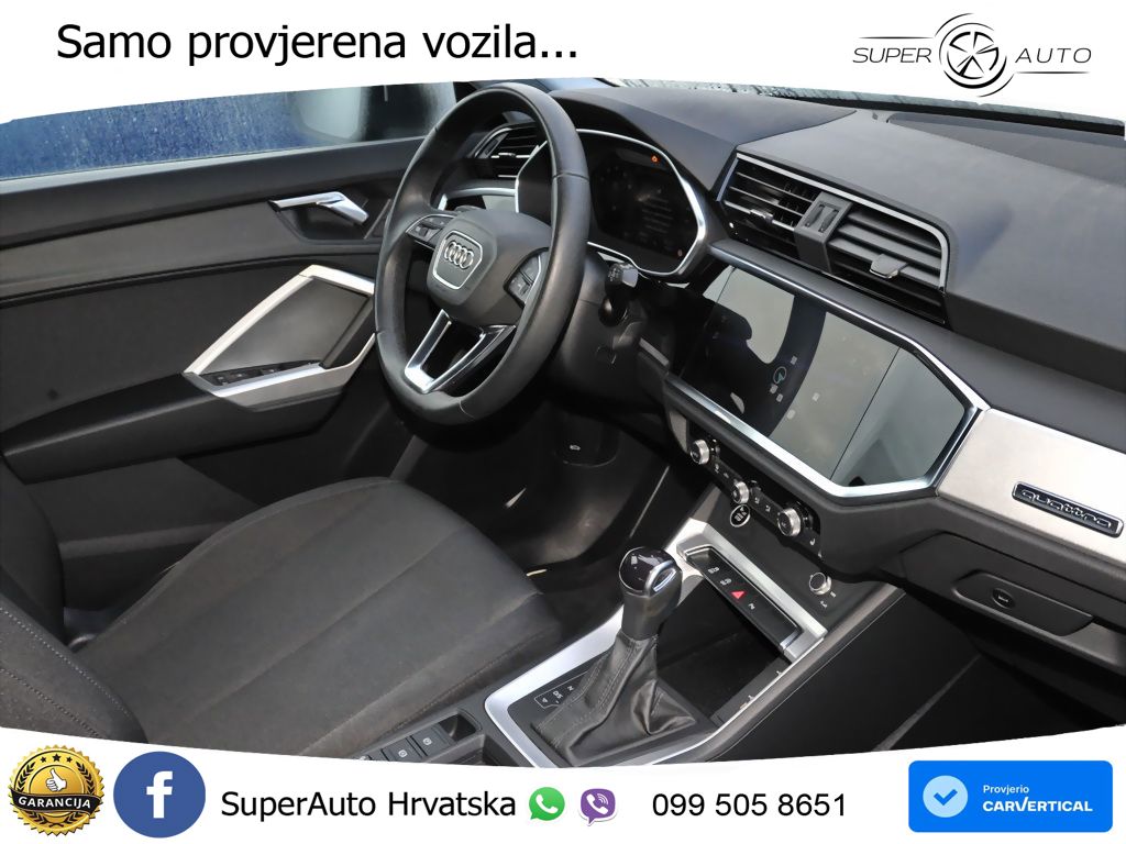 Audi Q3 40 TFSI (190 KS) quattro S tronic LED+GR SJED+ACC