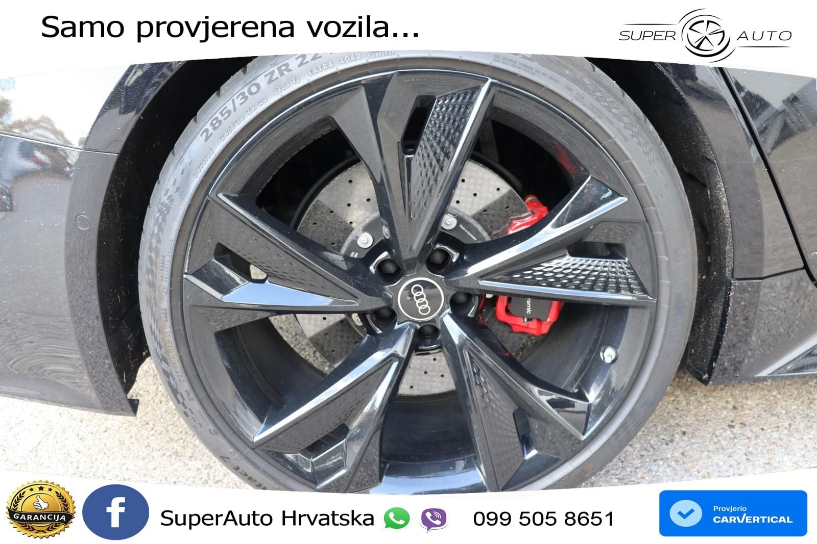Audi RS6 Avant 4.0 TFSI V8 performance (630 KS)  quattro tiptronic ZRAČNI+ACC+GR SJED+KAM+PANO