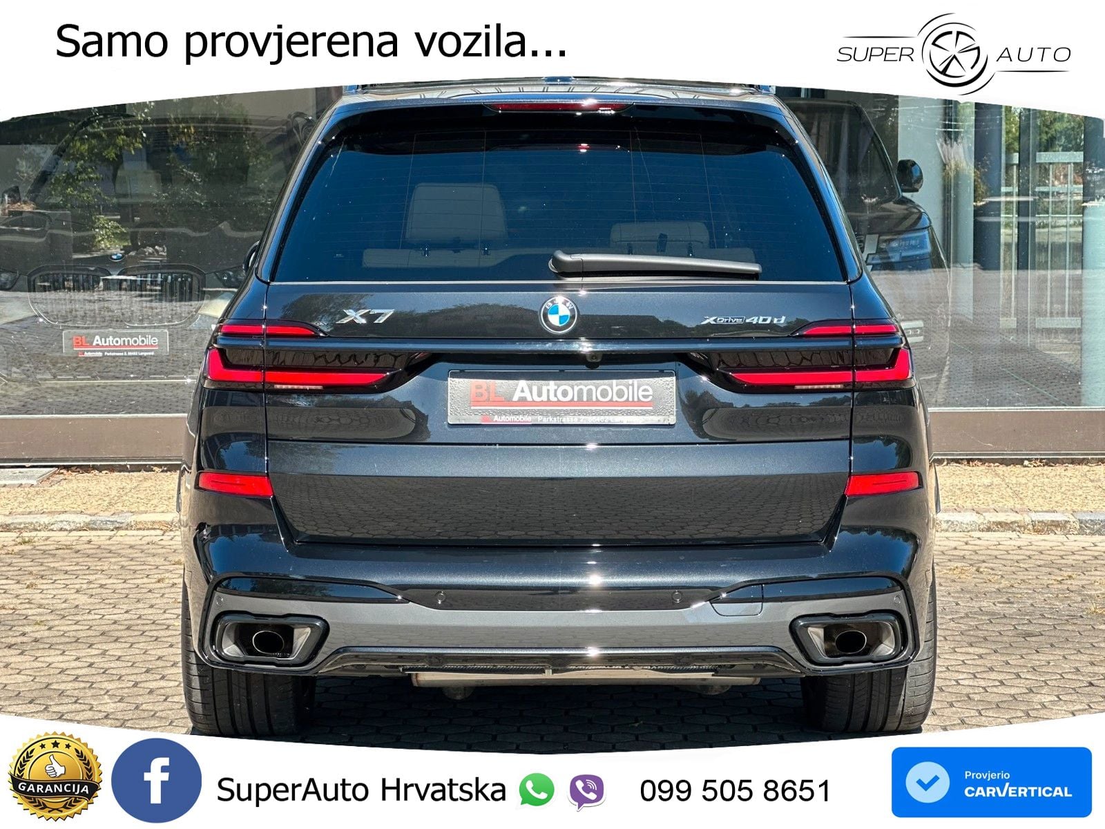 BMW X7 40d (352 KS) xDrive Steptronic M Sport LED+GR SJED+ACC
