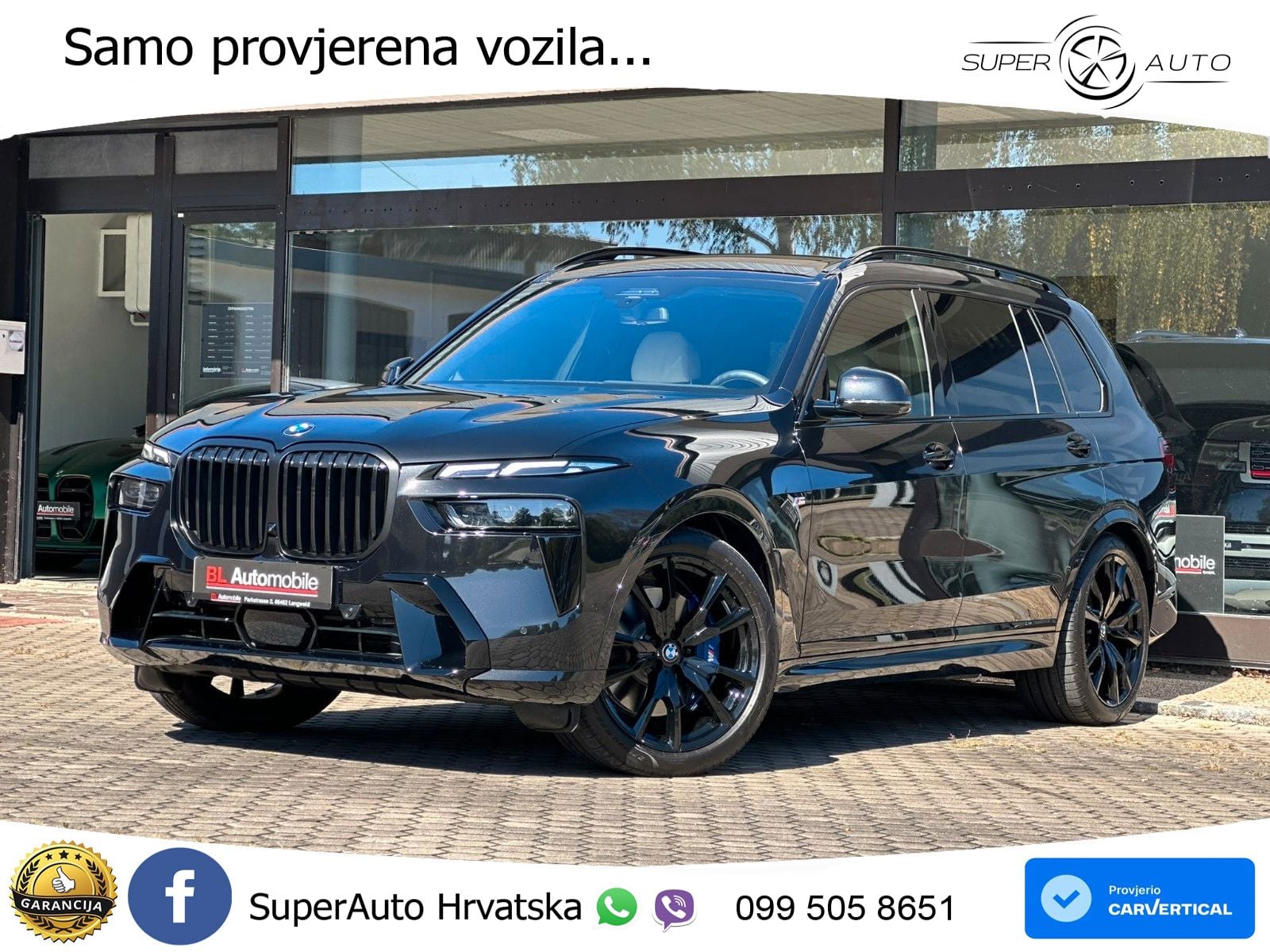 BMW X7 40d (352 KS) xDrive Steptronic M Sport LED+GR SJED+ACC