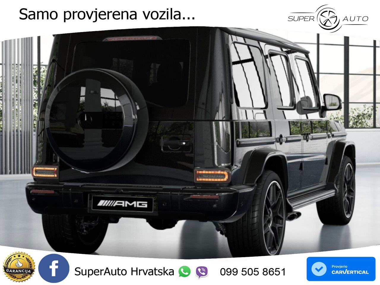 Mercedes AMG G 63 Long V8 (585 KS) 4MATIC 9G-TRONIC AMG SPEEDSHIFT TCT