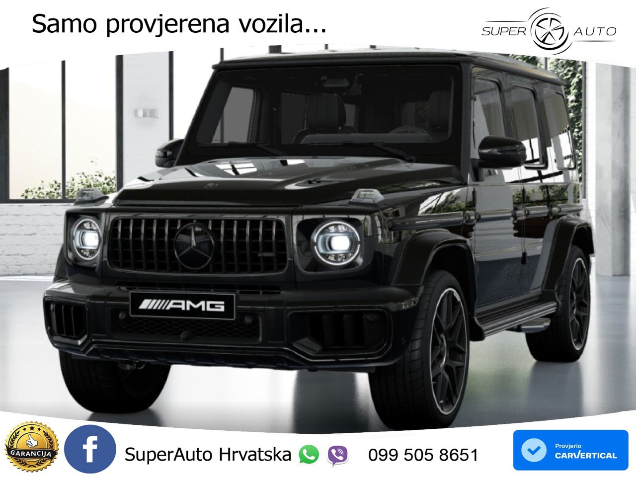 Mercedes AMG G 63 Long V8 (585 KS) 4MATIC 9G-TRONIC AMG SPEEDSHIFT TCT