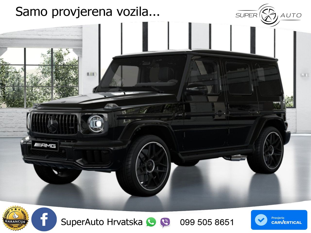Mercedes AMG G 63 Long V8 (585 KS) 4MATIC 9G-TRONIC AMG SPEEDSHIFT TCT