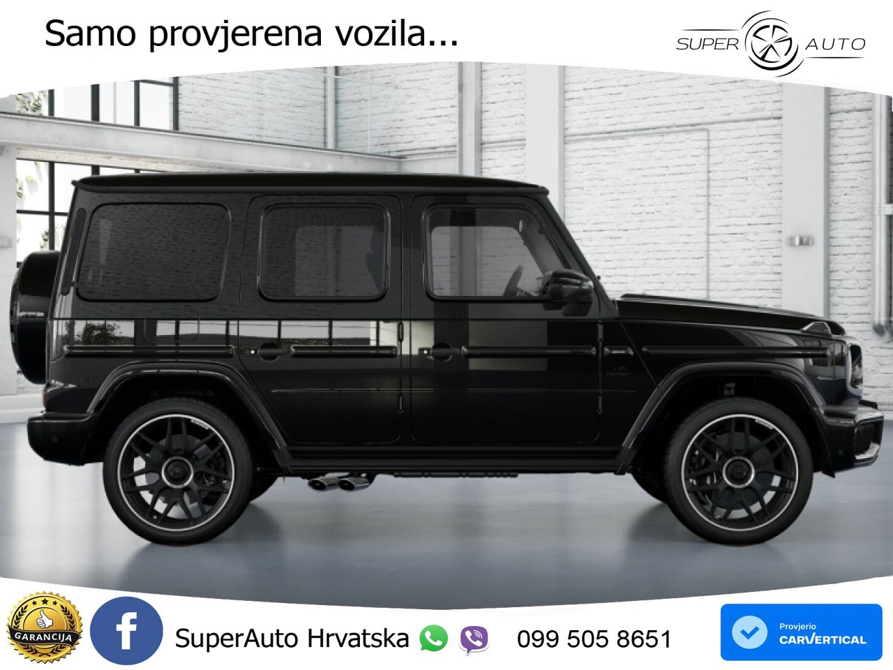 Mercedes AMG G 63 Long V8 (585 KS) 4MATIC 9G-TRONIC AMG SPEEDSHIFT TCT