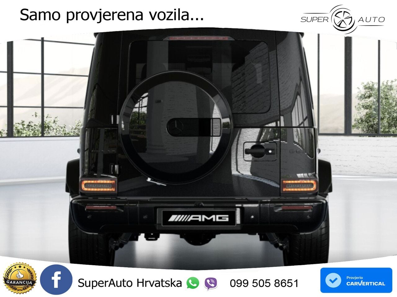 Mercedes AMG G 63 Long V8 (585 KS) 4MATIC 9G-TRONIC AMG SPEEDSHIFT TCT