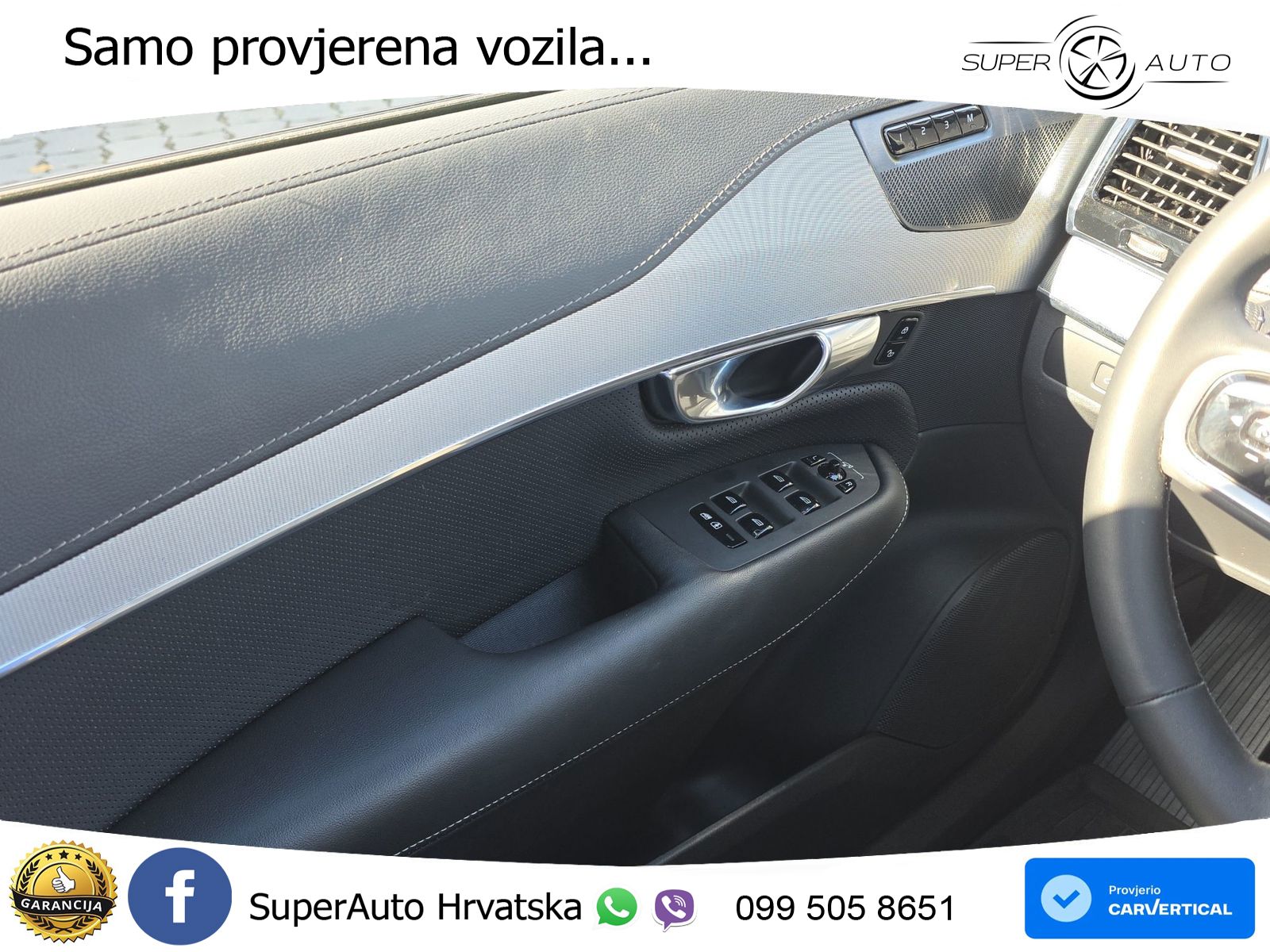 Volvo XC90 2.0 B5 Diesel AWD Automatic ZRAČNI+ACC+GR SJED+KAM+PANO