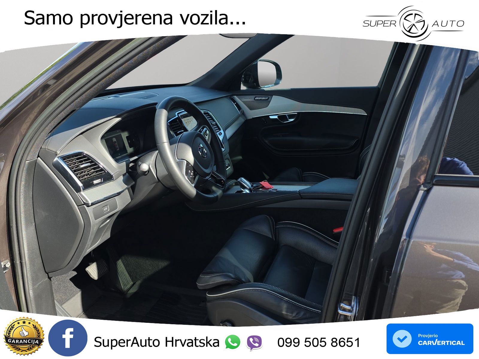 Volvo XC90 2.0 B5 Diesel AWD Automatic ZRAČNI+ACC+GR SJED+KAM+PANO