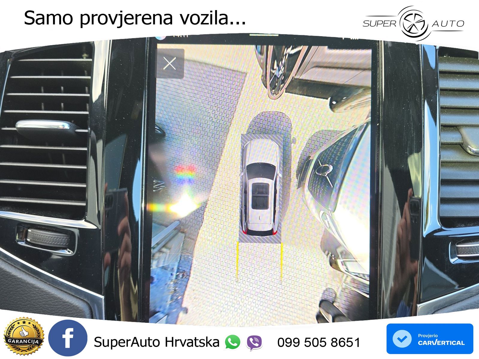 Volvo XC90 2.0 B5 Diesel AWD Automatic ZRAČNI+ACC+GR SJED+KAM+PANO