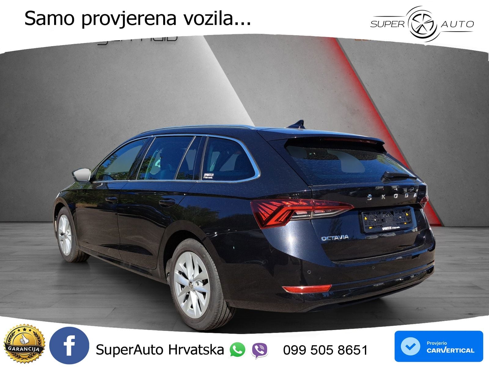 Škoda Octavia Combi 2.0 TDI (150 KS) DSG LED+GR SJED+ACC