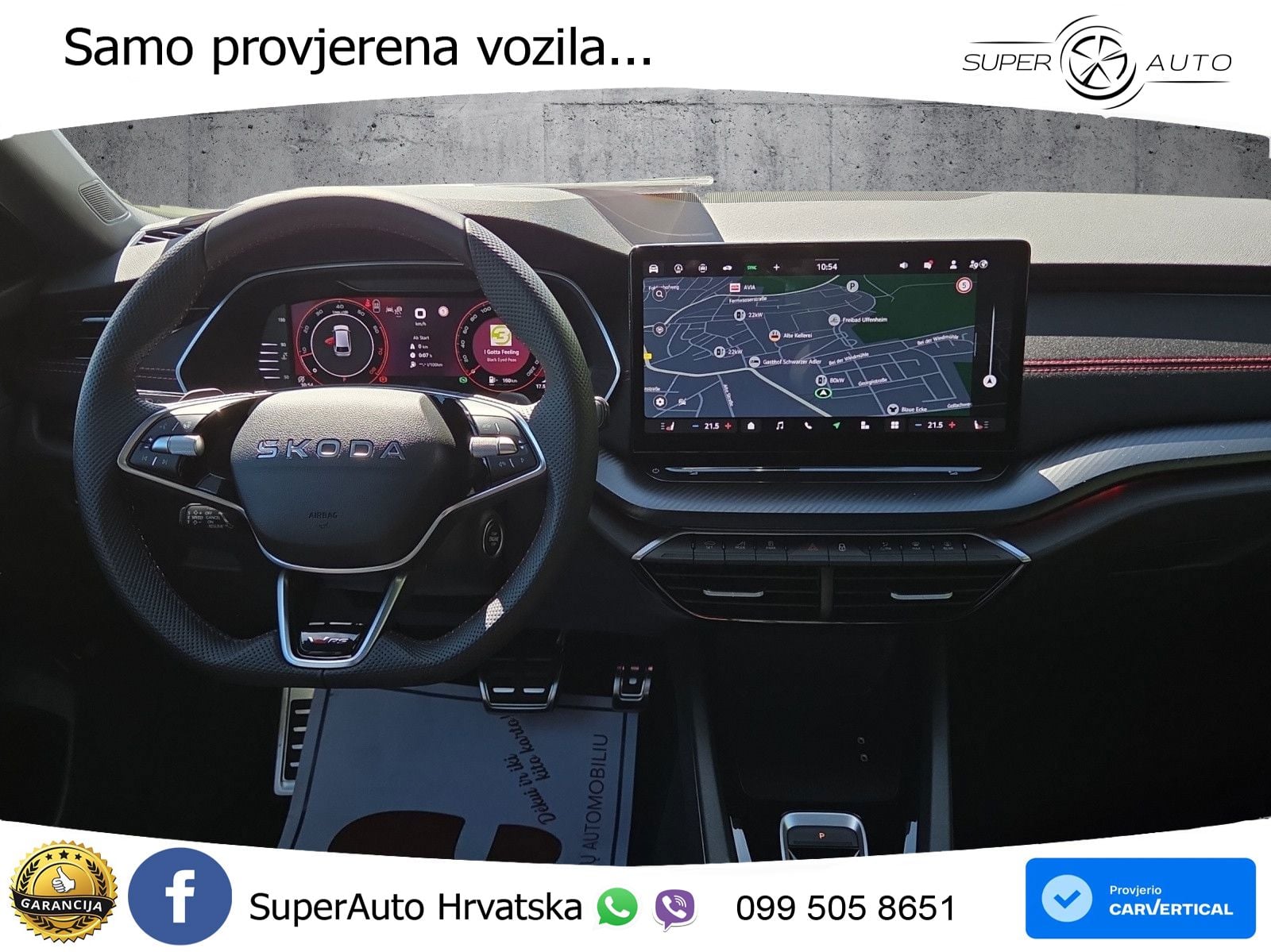 Škoda Octavia Combi RS 2.0 TSI (265 KS) DSG MATRIX+GR SJED+KAM