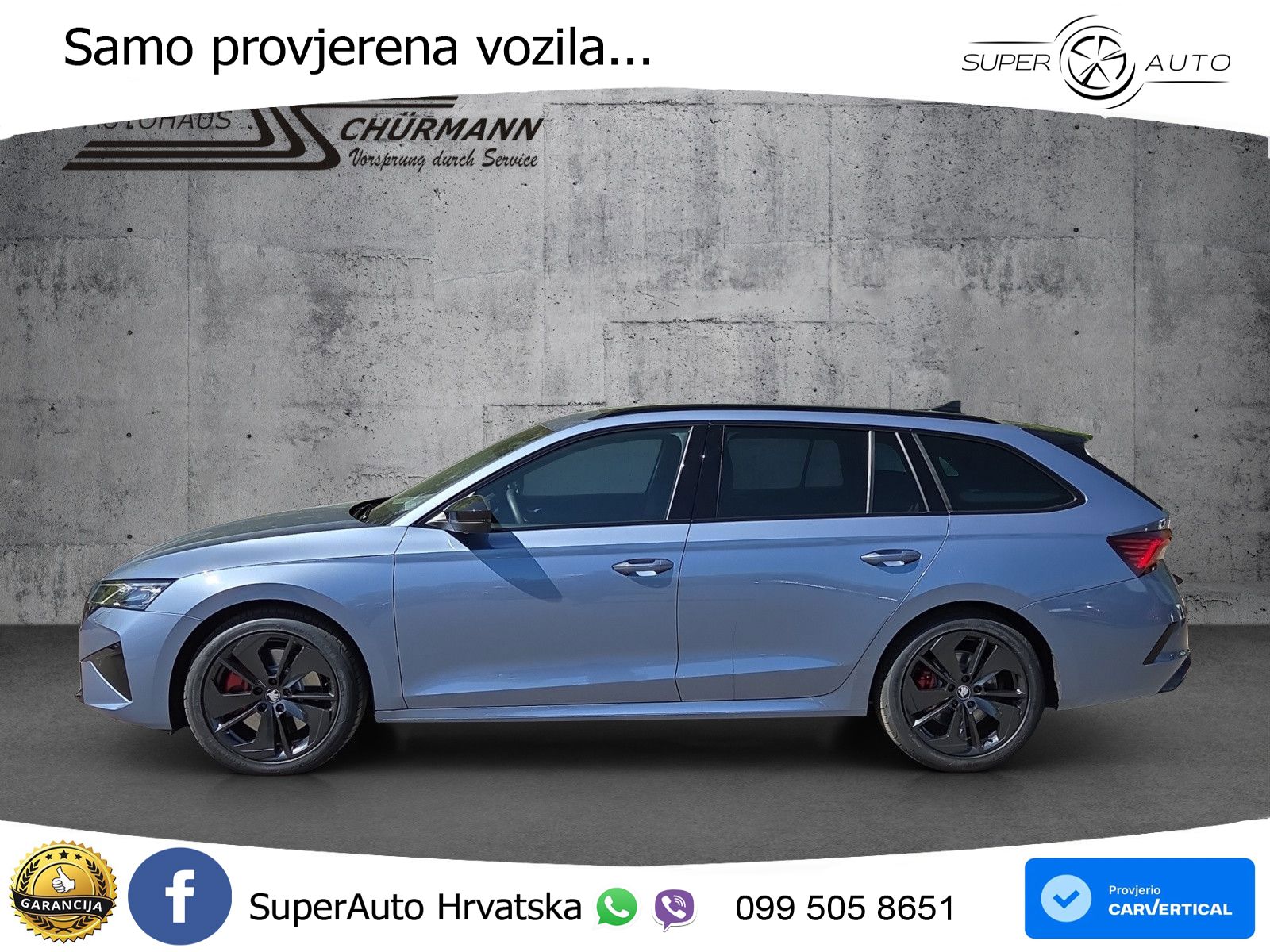 Škoda Octavia Combi RS 2.0 TSI (265 KS) DSG MATRIX+GR SJED+KAM