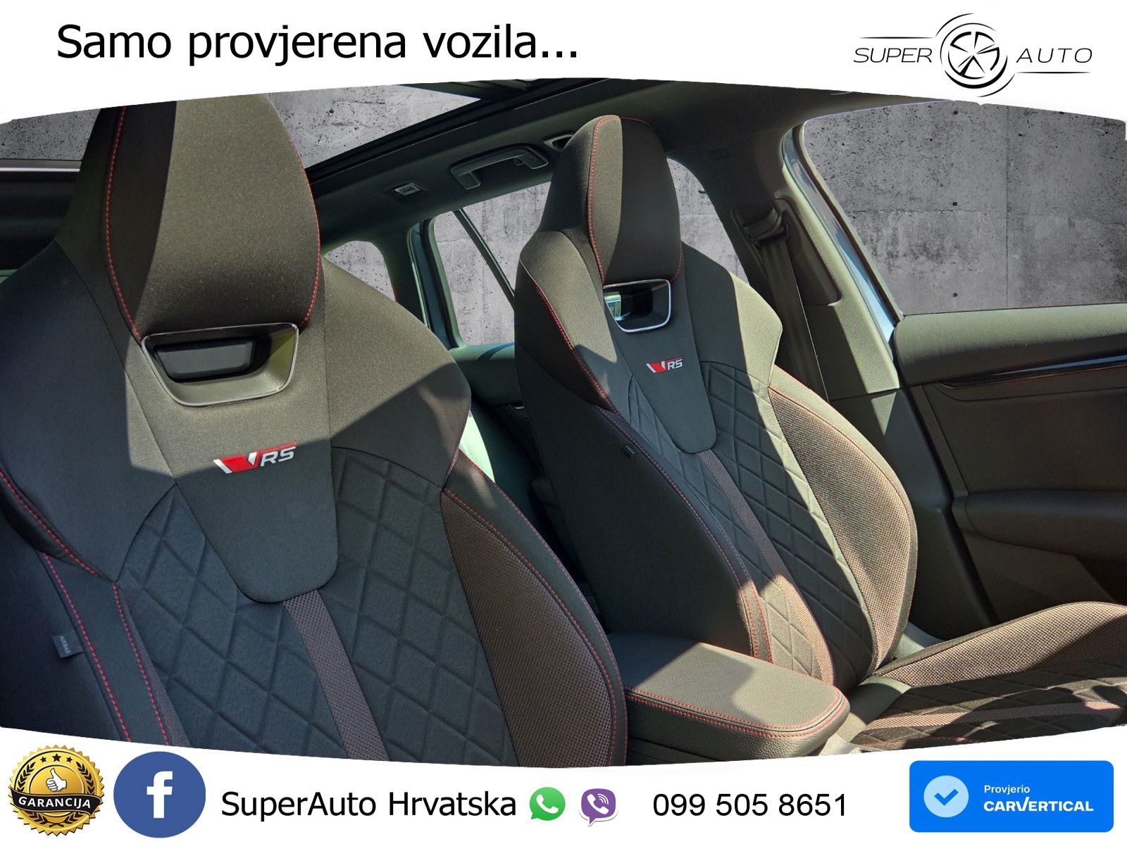 Škoda Octavia Combi RS 2.0 TSI (265 KS) DSG MATRIX+GR SJED+KAM