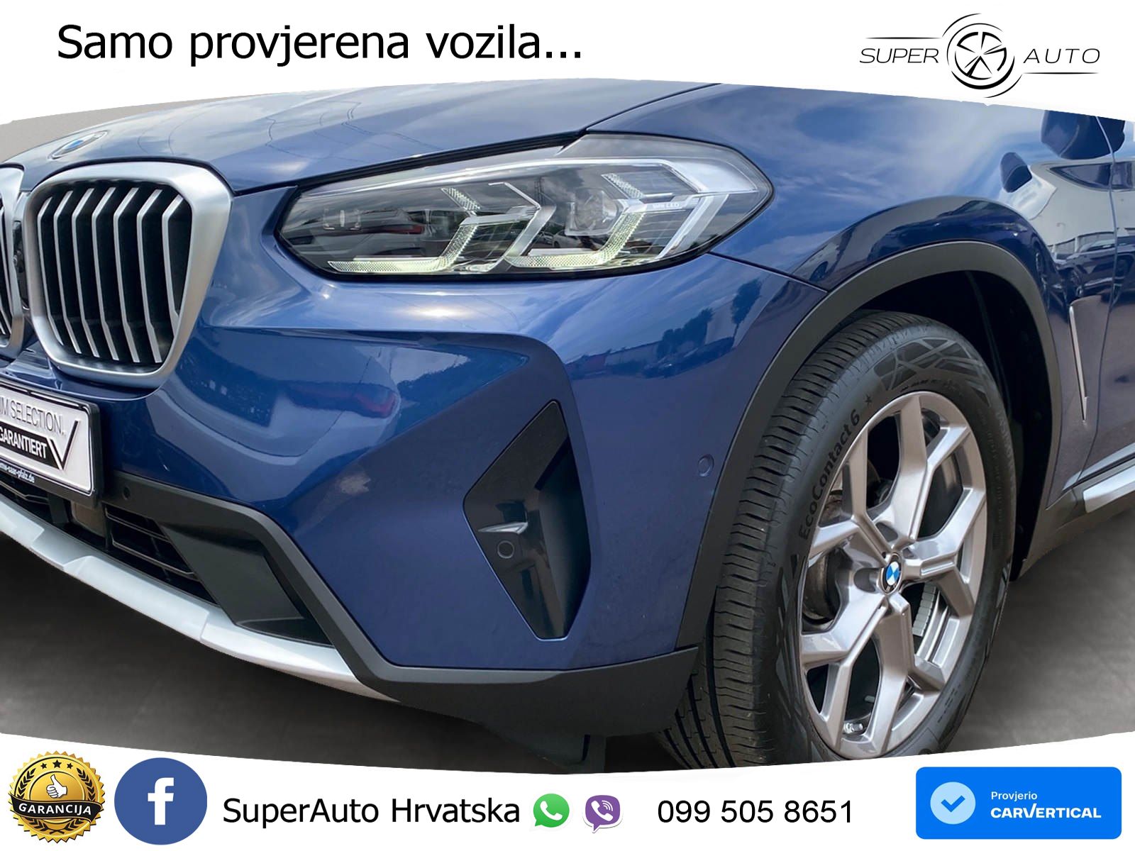 BMW X3 20d xDrive Steptronic LED+GR SJED+ACC