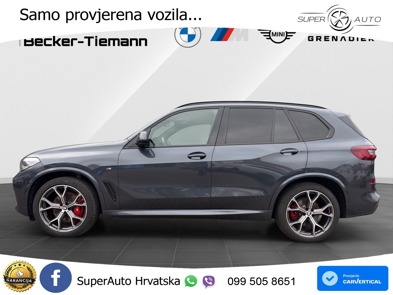 BMW X5 30d (286 KS) xDrive Steptronic M Sport ACC+GR SJED+360+PANO