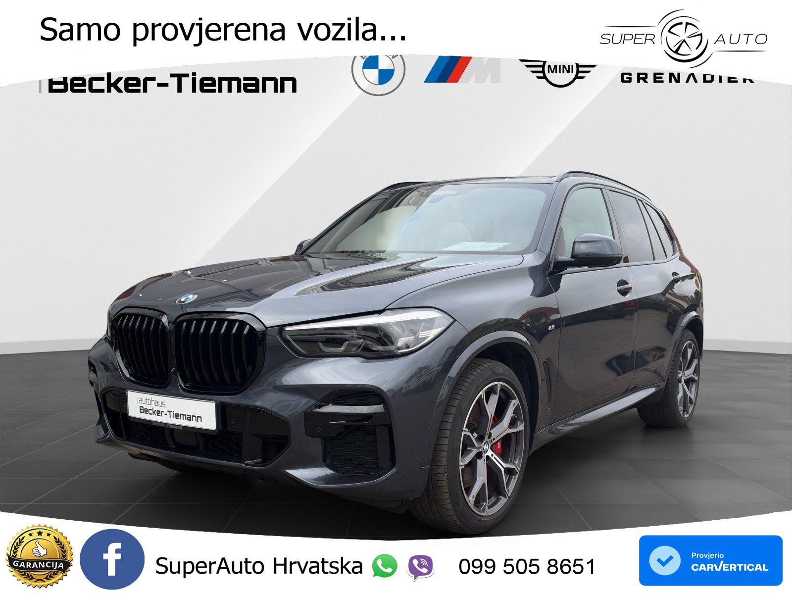 BMW X5 30d (286 KS) xDrive Steptronic M Sport ACC+GR SJED+360+PANO