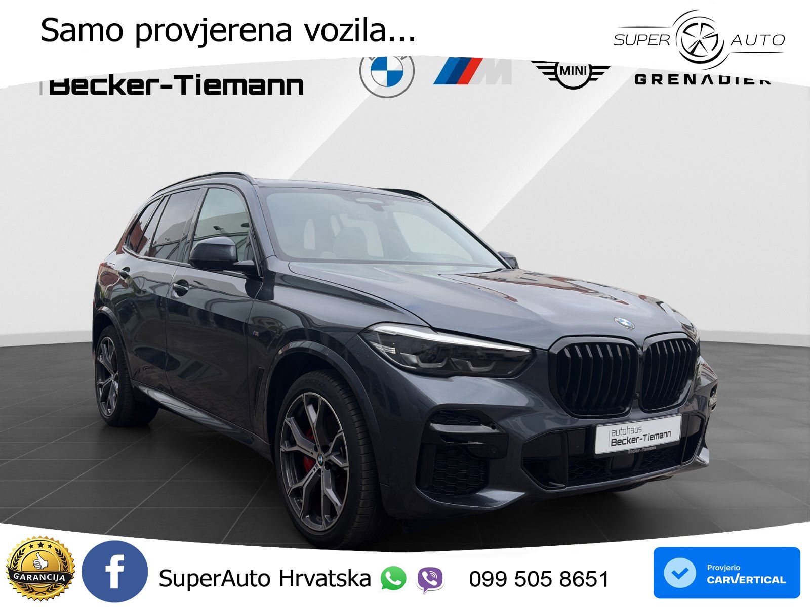 BMW X5 30d (286 KS) xDrive Steptronic M Sport ACC+GR SJED+360+PANO