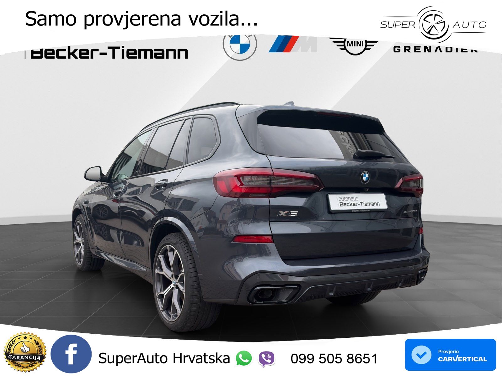 BMW X5 30d (286 KS) xDrive Steptronic M Sport ACC+GR SJED+360+PANO