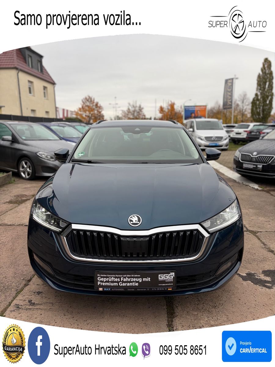 Škoda Octavia Combi 2.0 TDI (150 KS) DSG LED+GR SJED+ACC