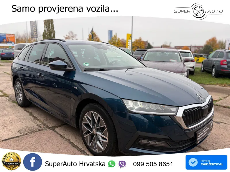 Škoda Octavia Combi 2.0 TDI (150 KS) DSG LED+GR SJED+ACC