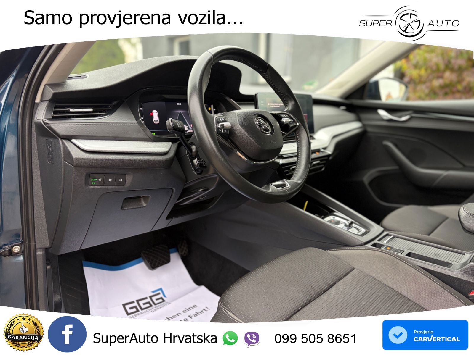 Škoda Octavia Combi 2.0 TDI (150 KS) DSG LED+GR SJED+ACC
