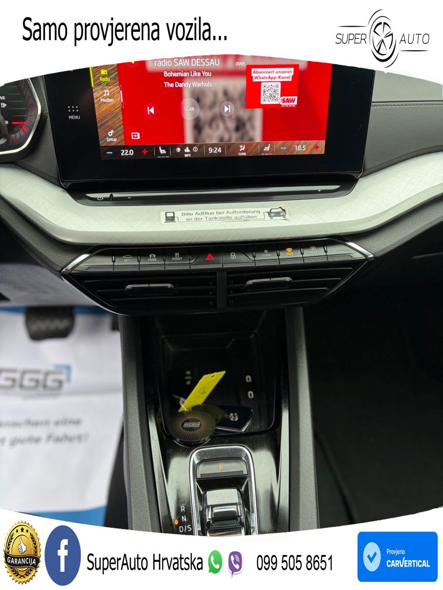 Škoda Octavia Combi 2.0 TDI (150 KS) DSG LED+GR SJED+ACC