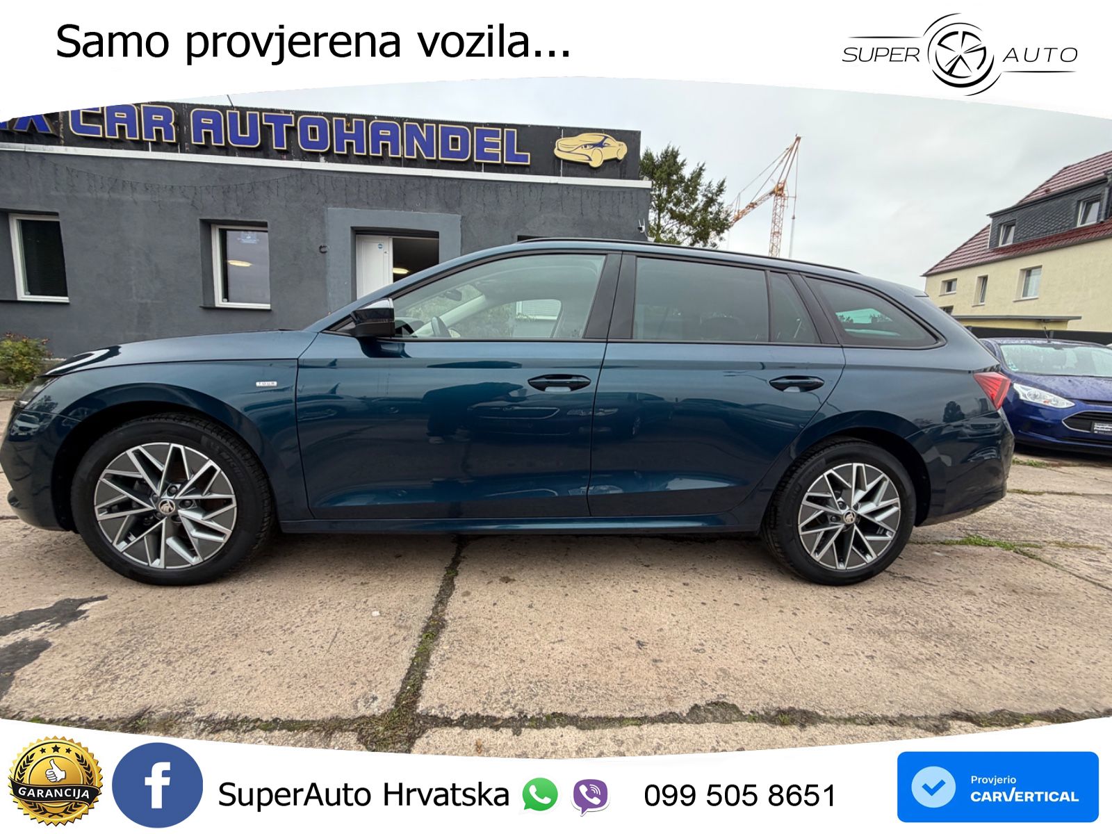Škoda Octavia Combi 2.0 TDI (150 KS) DSG LED+GR SJED+ACC