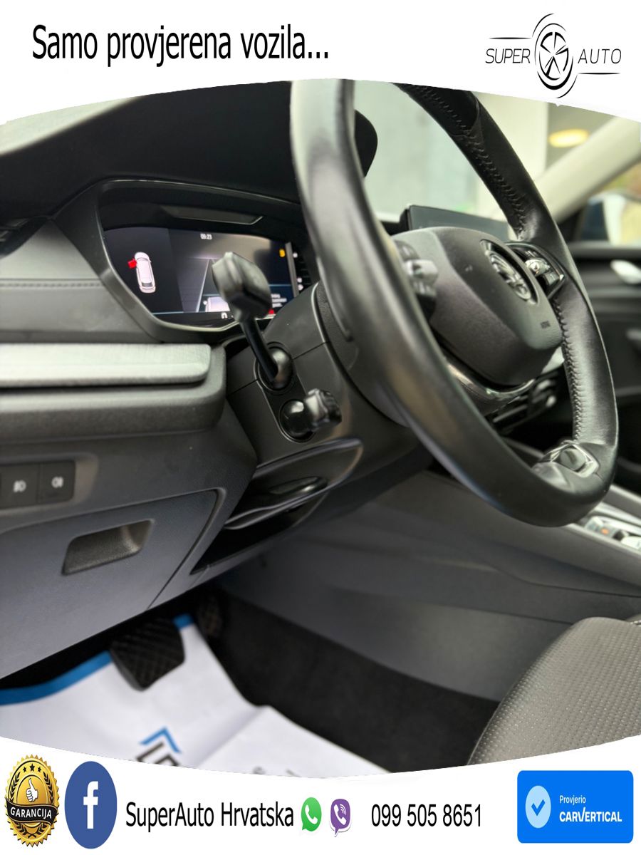 Škoda Octavia Combi 2.0 TDI (150 KS) DSG LED+GR SJED+ACC