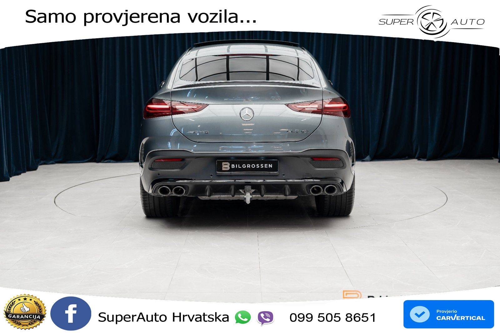 Mercedes AMG GLE Coupe 53 (435 KS) EQ Boost 4MATIC+ AMG SPEEDSHIFT TCT 9G