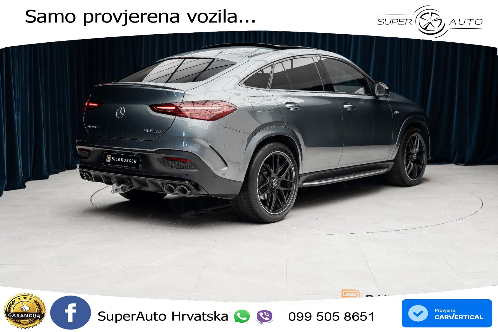 Mercedes AMG GLE Coupe 53 (435 KS) EQ Boost 4MATIC+ AMG SPEEDSHIFT TCT 9G