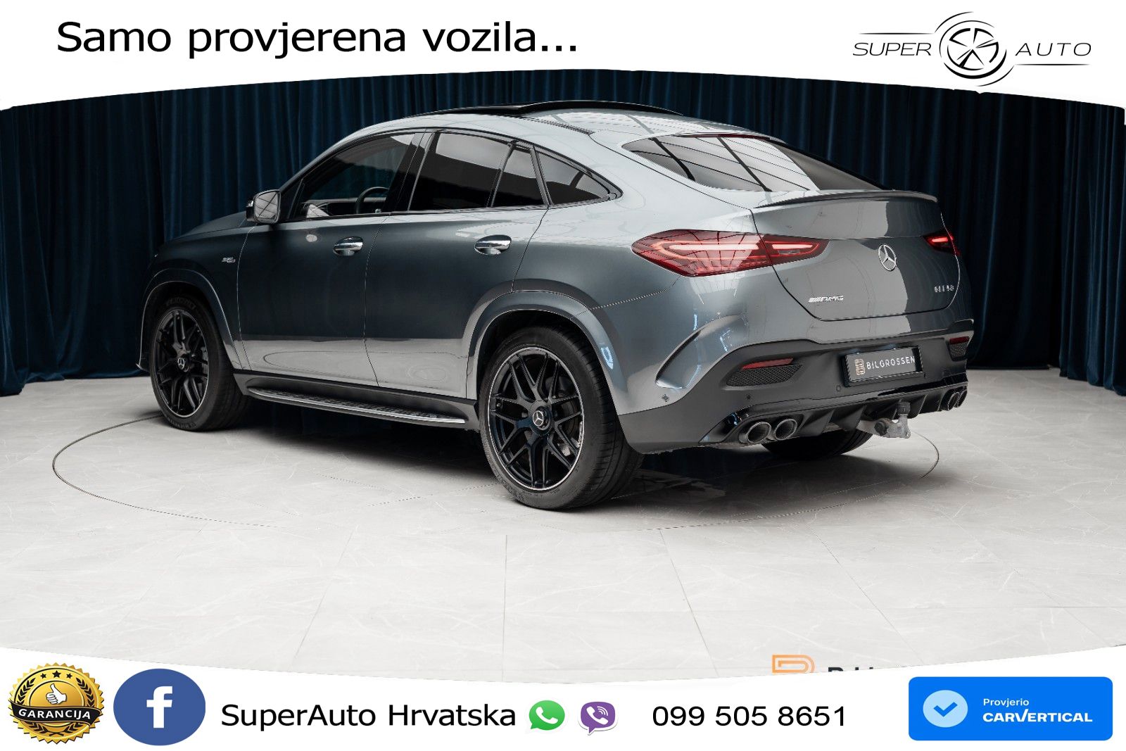 Mercedes AMG GLE Coupe 53 (435 KS) EQ Boost 4MATIC+ AMG SPEEDSHIFT TCT 9G