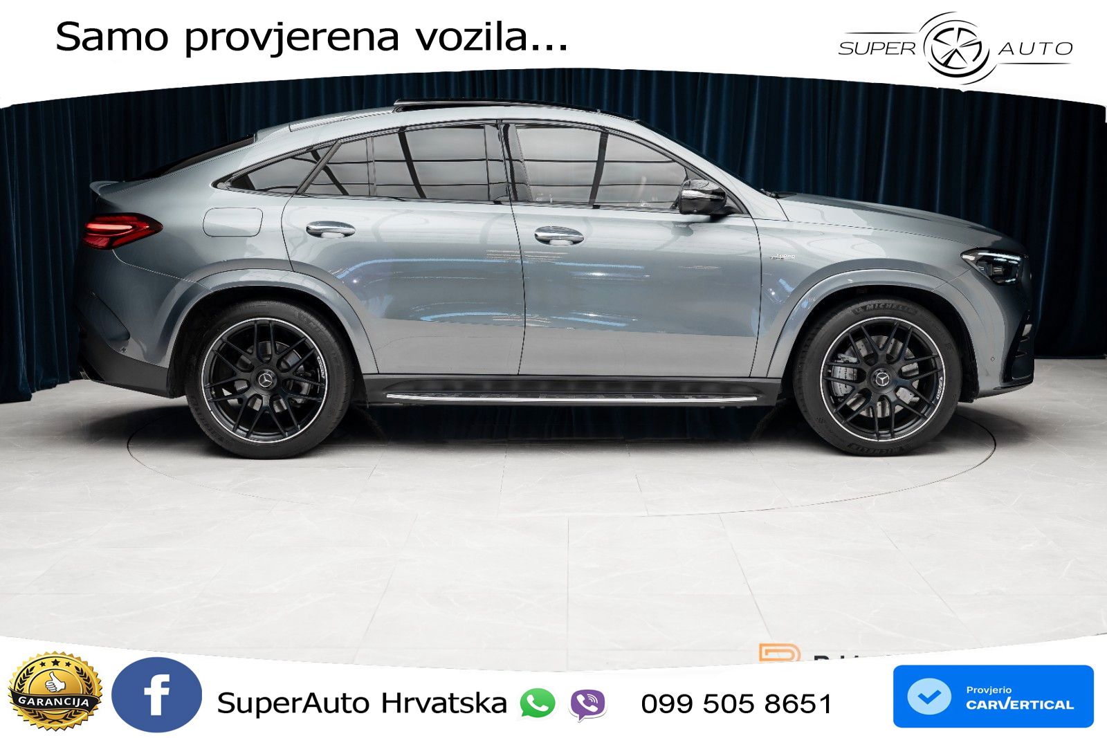 Mercedes AMG GLE Coupe 53 (435 KS) EQ Boost 4MATIC+ AMG SPEEDSHIFT TCT 9G