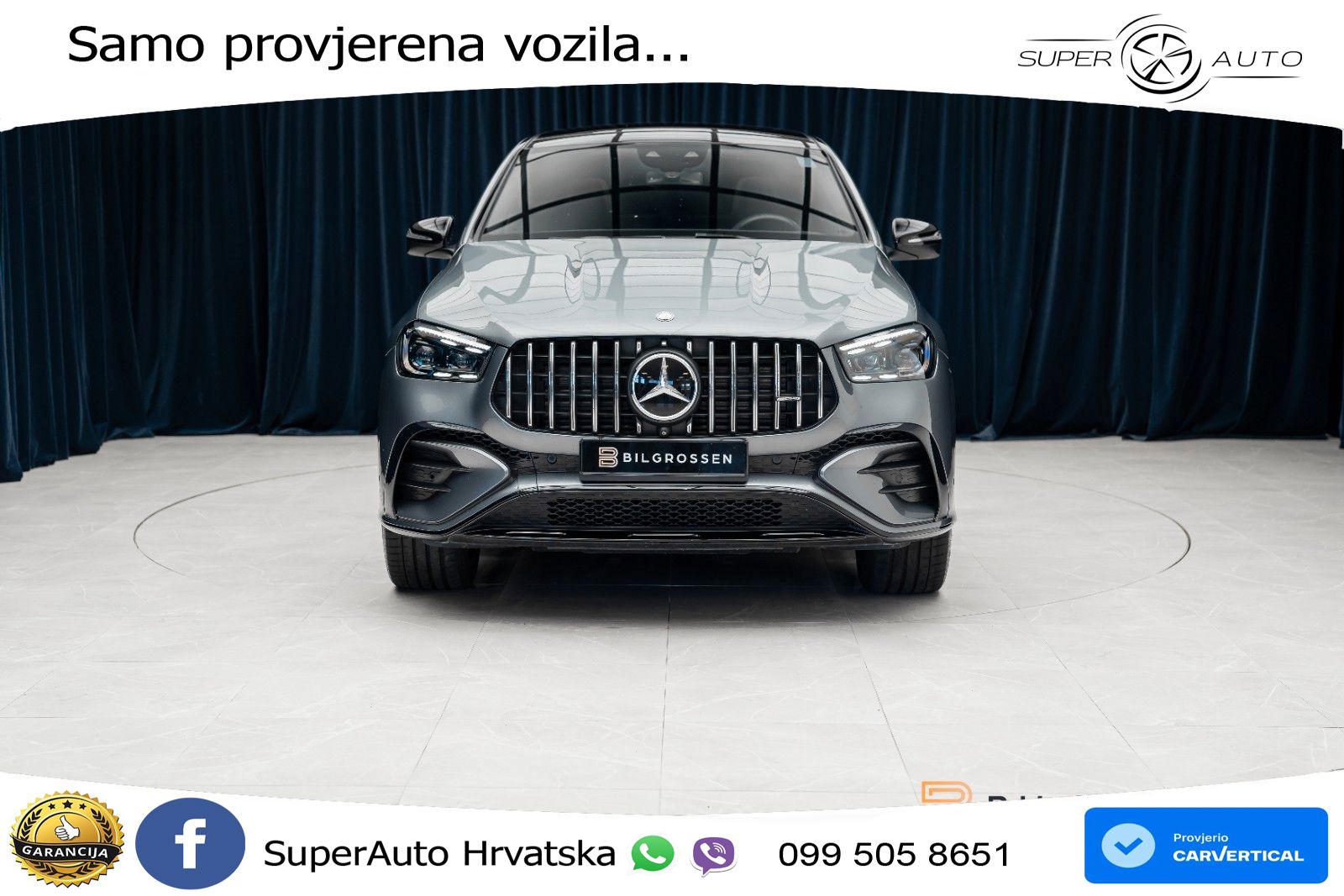 Mercedes AMG GLE Coupe 53 (435 KS) EQ Boost 4MATIC+ AMG SPEEDSHIFT TCT 9G