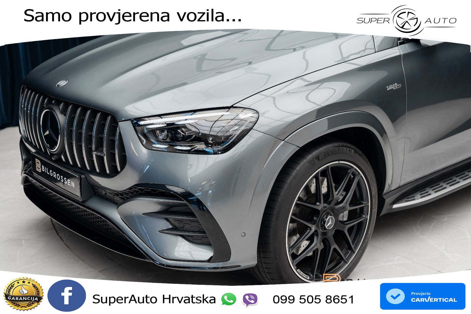 Mercedes AMG GLE Coupe 53 (435 KS) EQ Boost 4MATIC+ AMG SPEEDSHIFT TCT 9G